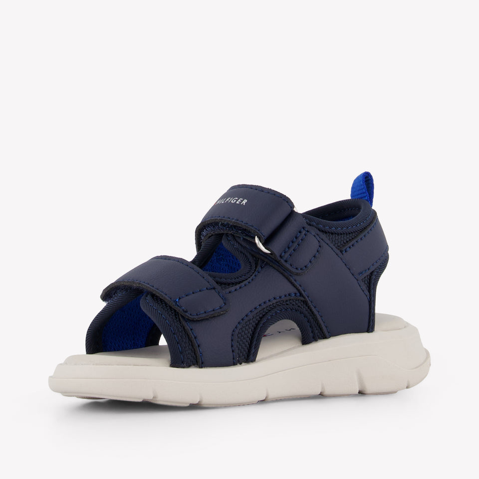 Tommy Hilfiger Boys Sandals In Navy