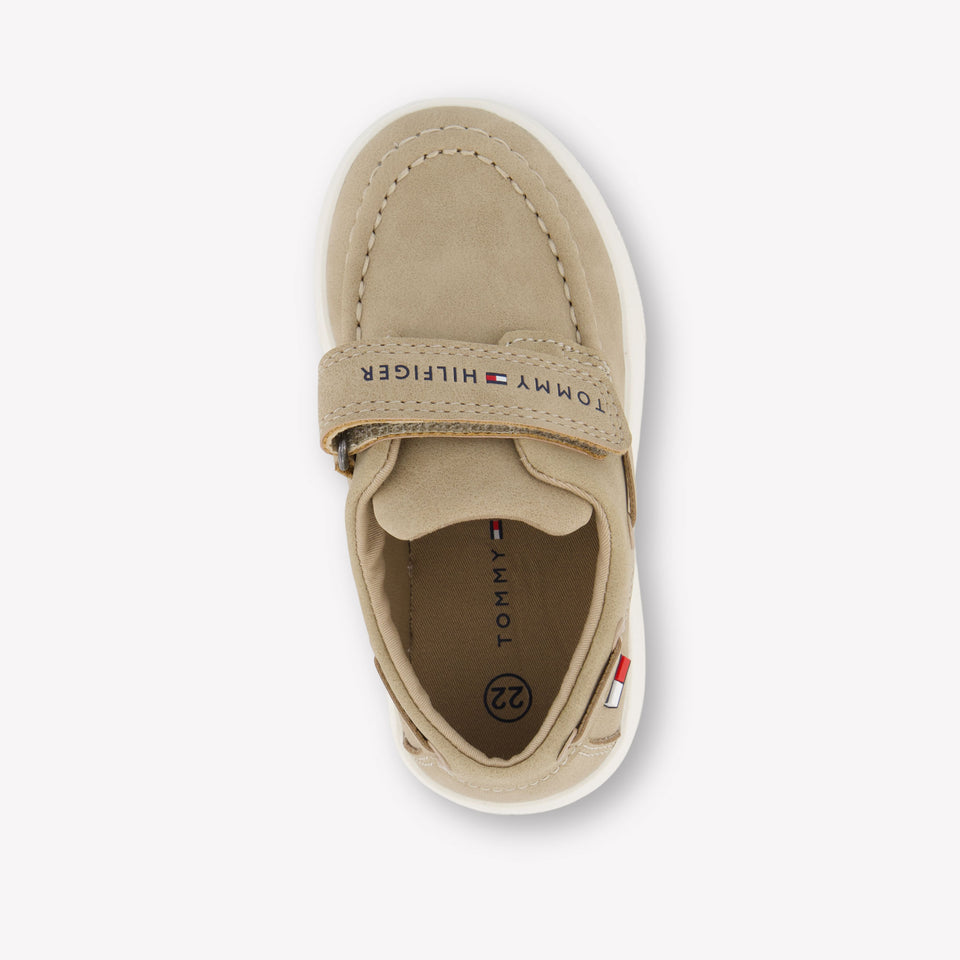 Tommy Hilfiger Boys Shoes In Beige