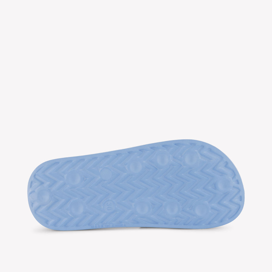 Tommy Hilfiger Unisex Flipflops In Light Blue
