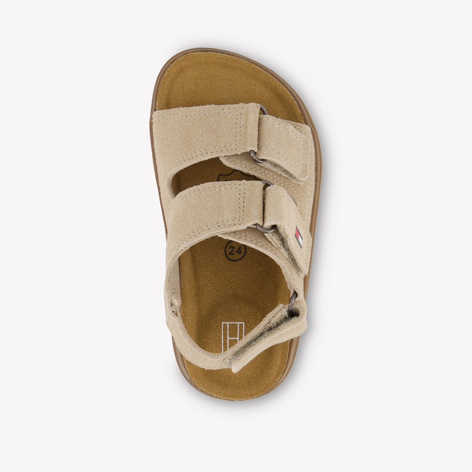 Tommy Hilfiger Boys Sandals In Beige