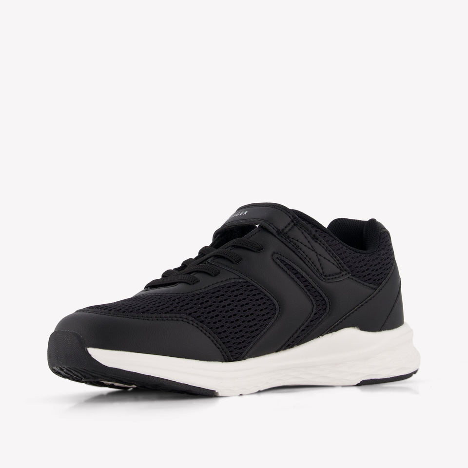 Tommy Hilfiger Jongens Sneakers In Zwart