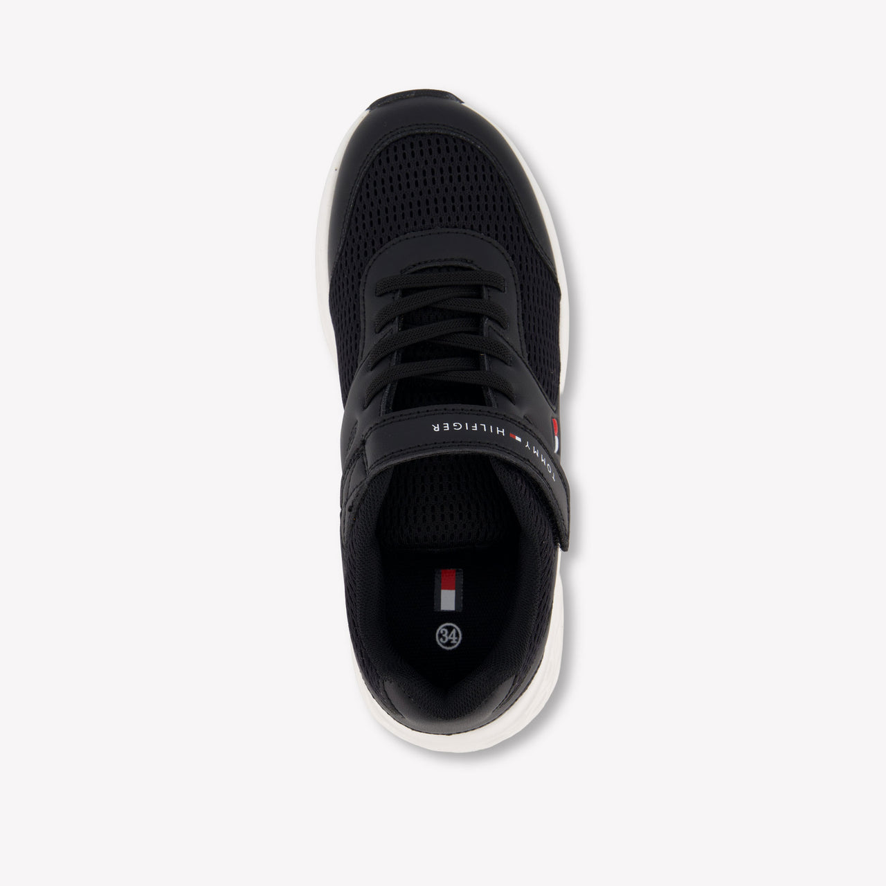 Tommy Hilfiger Boys Sneakers In Black