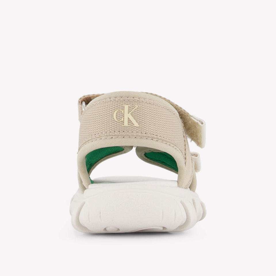 Calvin Klein Jongens Sandalen In Beige