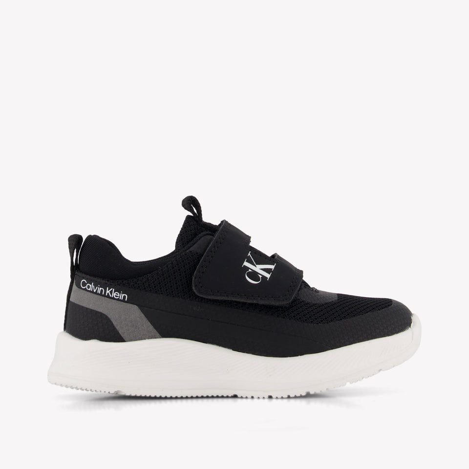 Calvin Klein Boys Sneakers In Black