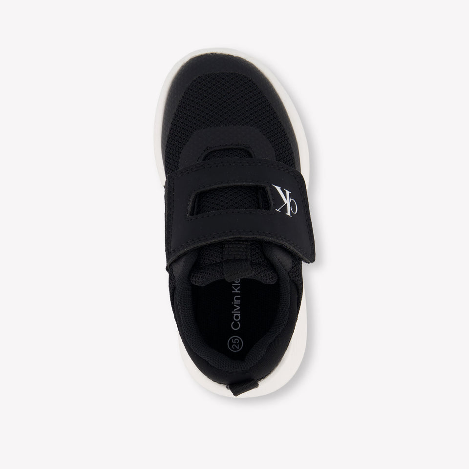 Calvin Klein Boys Sneakers In Black