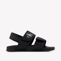 Calvin Klein Boys Sandals In Black