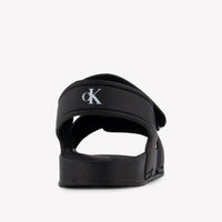Calvin Klein Boys Sandals In Black