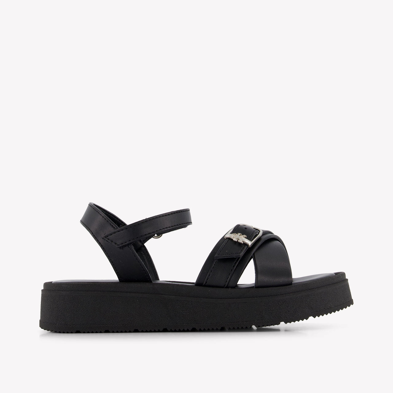 Calvin Klein Girls Sandals In Black