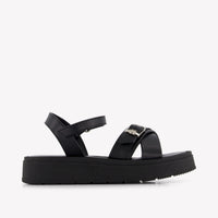 Calvin Klein Girls Sandals In Black
