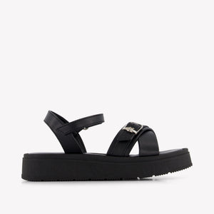 Calvin Klein Girls Sandals In Black