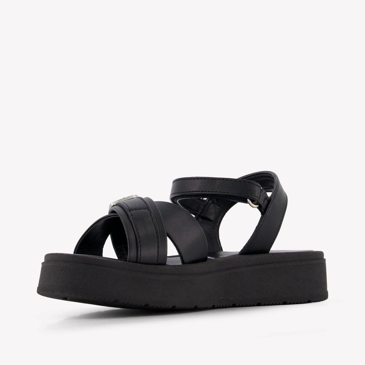 Calvin Klein Girls Sandals In Black