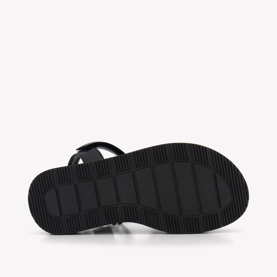 Calvin Klein Girls Sandals In Black