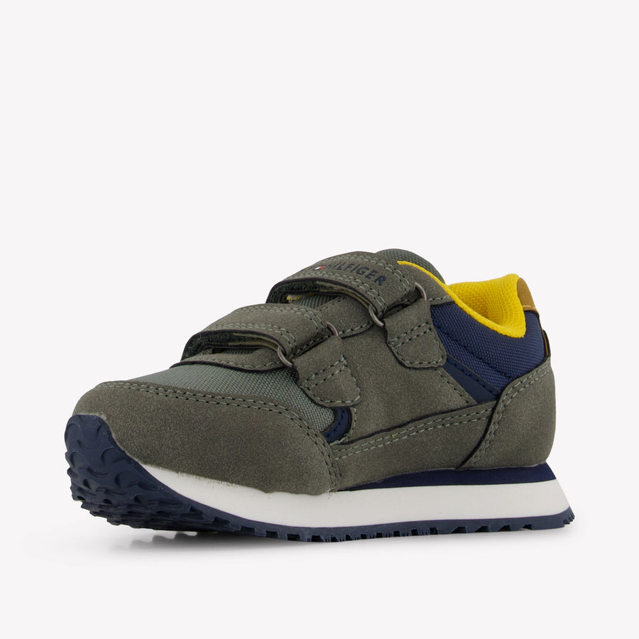 Tommy Hilfiger Jongens Sneakers In Army