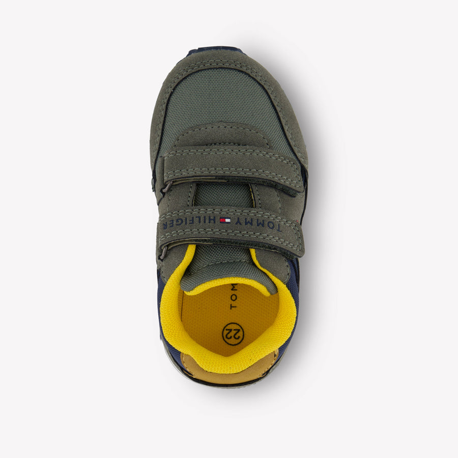 Tommy Hilfiger Jongens Sneakers In Army