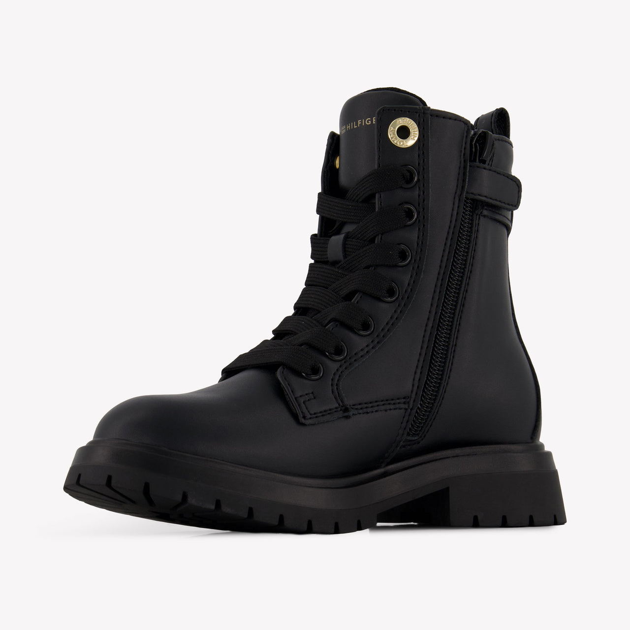 Tommy Hilfiger Kids Girls Boots In Black