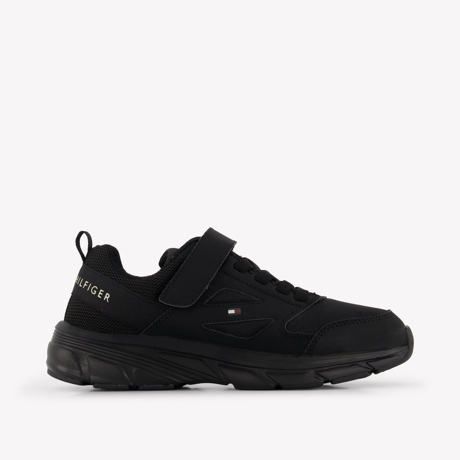 Tommy Hilfiger Kinder Jongens Sneakers In Zwart