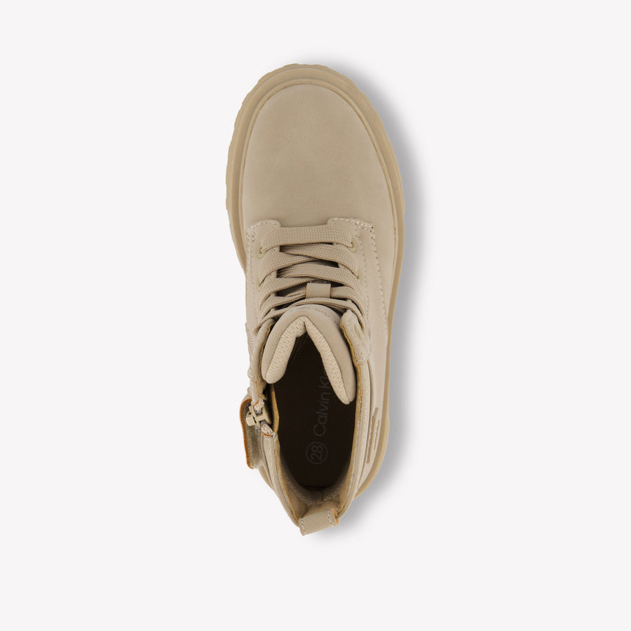 Calvin Klein Kinder Meisjes Laarzen In Beige