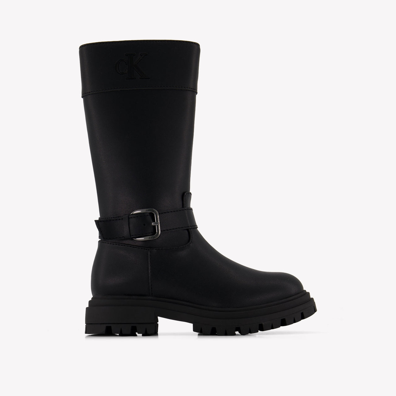 Calvin Klein Kids Girls Boots In Black