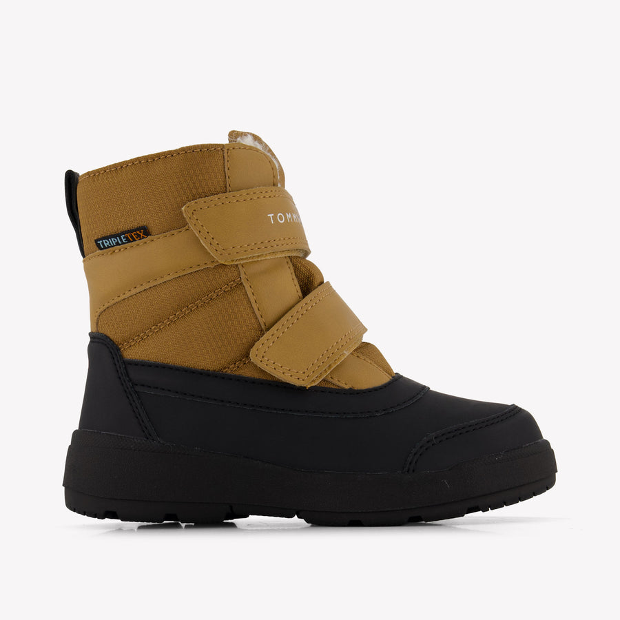 Tommy Hilfiger Boys Snow boots In Camel