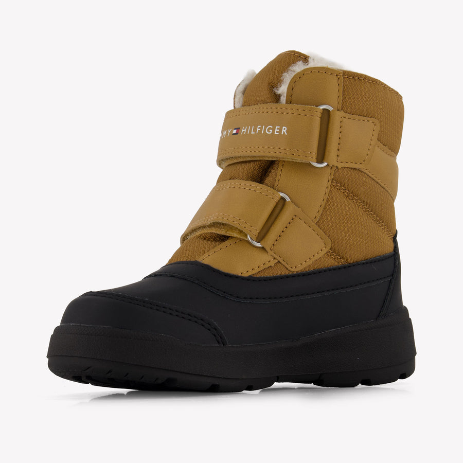 Tommy Hilfiger Boys Snow boots In Camel
