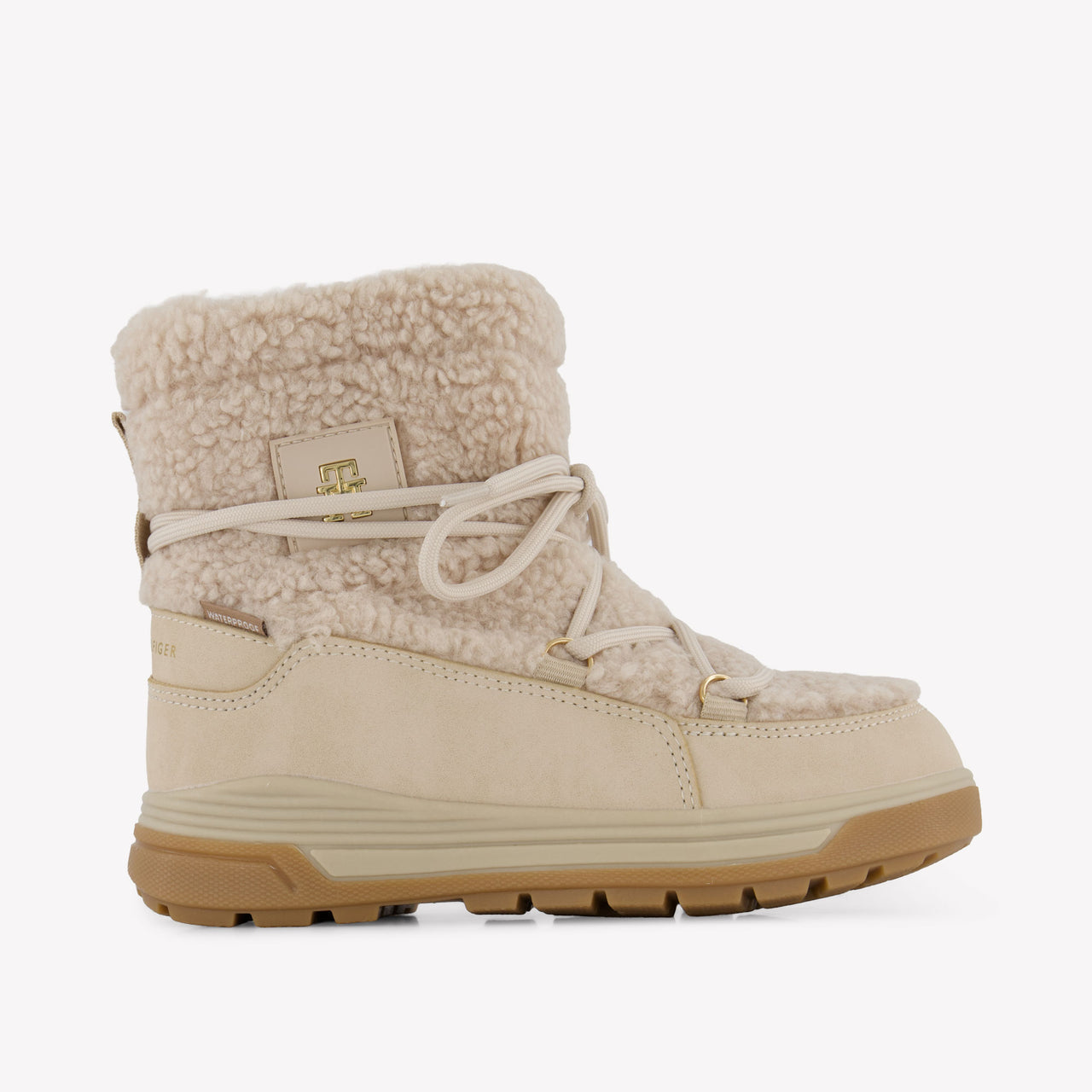 Tommy Hilfiger Kinder Meisjes Snowboots In Beige