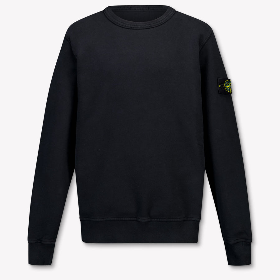 Stone Island Kinder Jongens Trui In Zwart