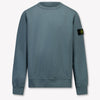 Stone Island Kids Boys Sweater In Blue