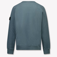 Stone Island Kids Boys Sweater In Blue