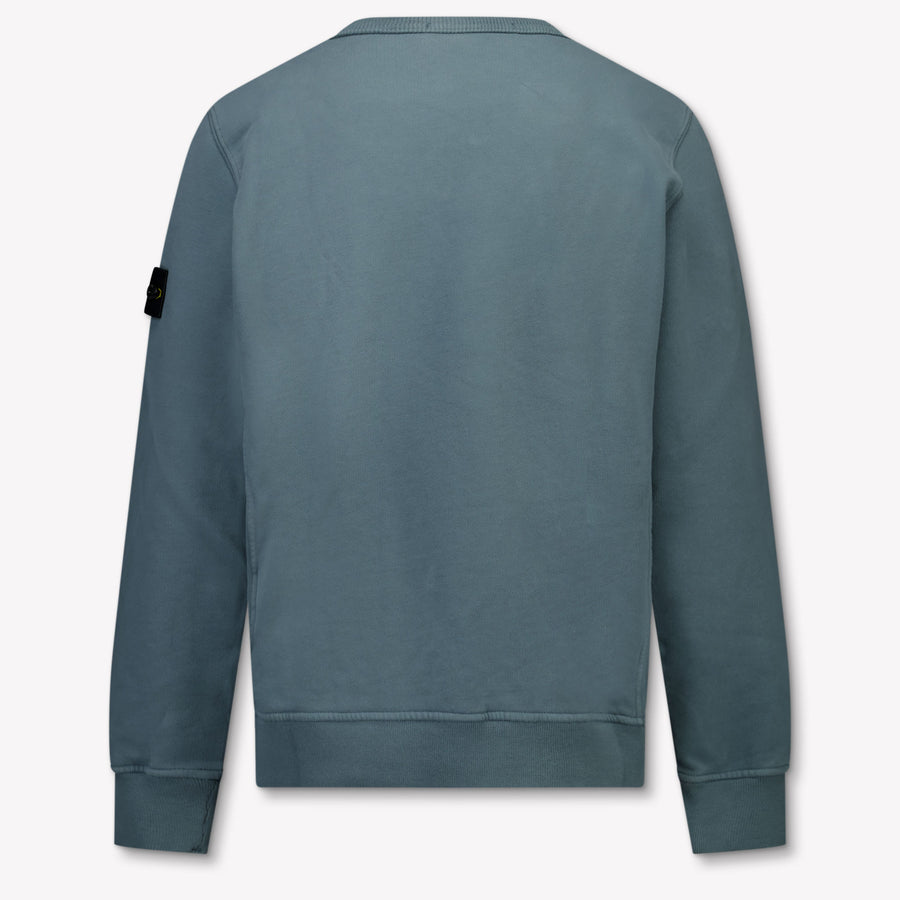 Stone Island Kids Boys Sweater In Blue