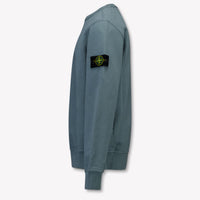 Stone Island Kids Boys Sweater In Blue