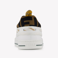 Fendi Unisex Sneakers  White