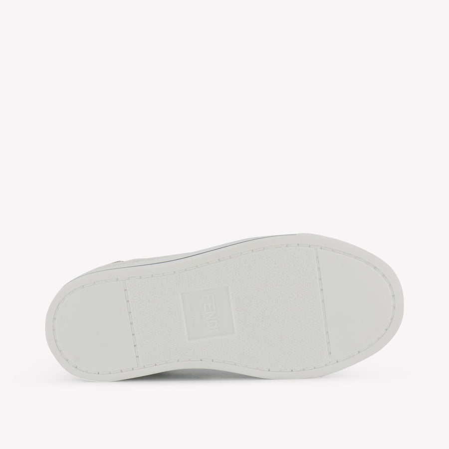 Fendi Unisex Sneakers  White
