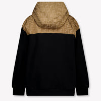 Fendi Kids Boys Cardigan In Black