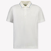 Fendi Kids Boys Polo In White