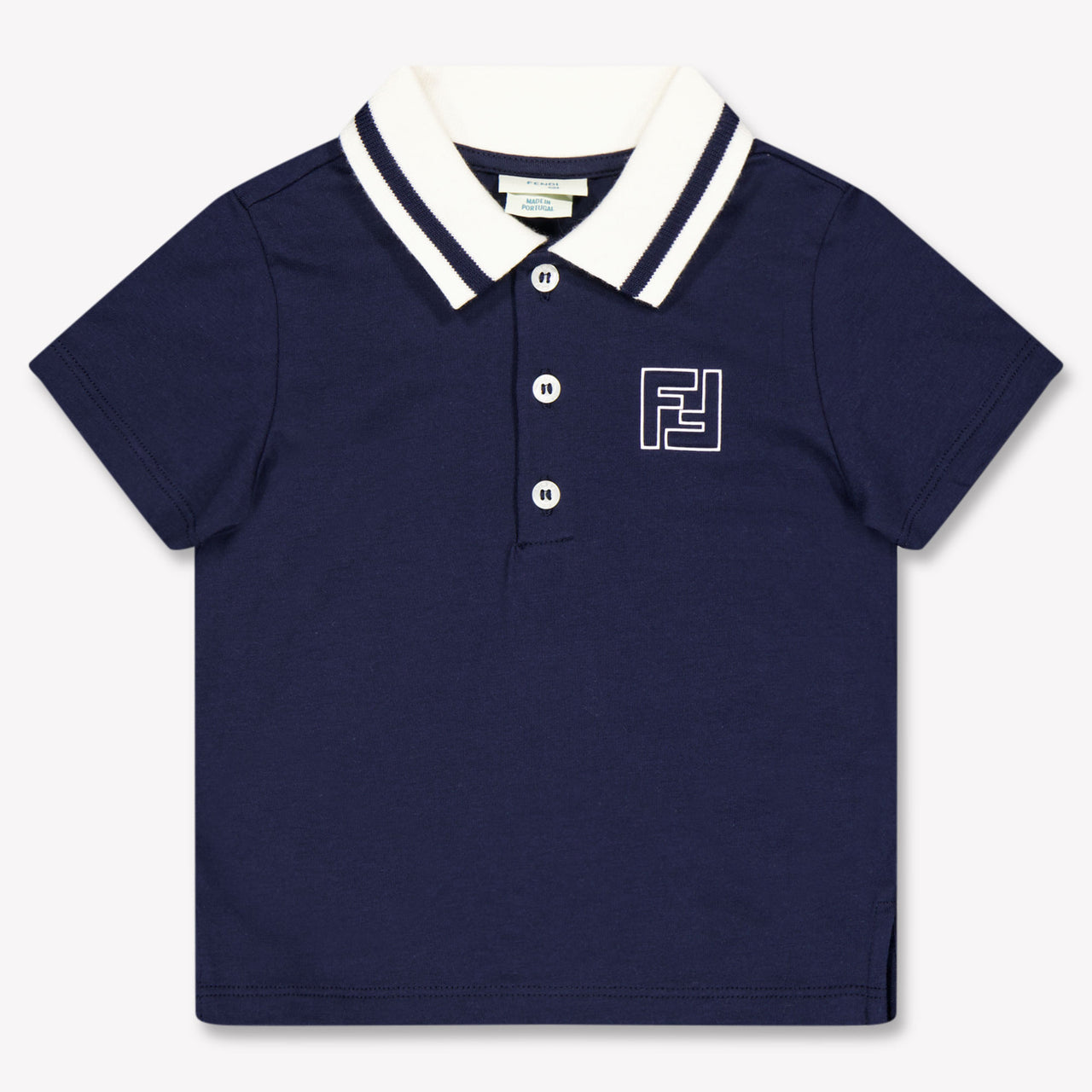 Fendi Baby Boys Polo In Navy