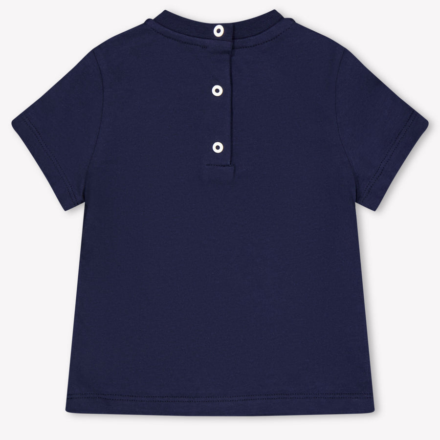 Fendi Baby Boys T-Shirt In Navy