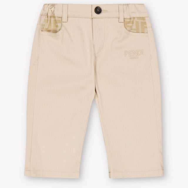 Fendi Baby Jongens Broek In Beige