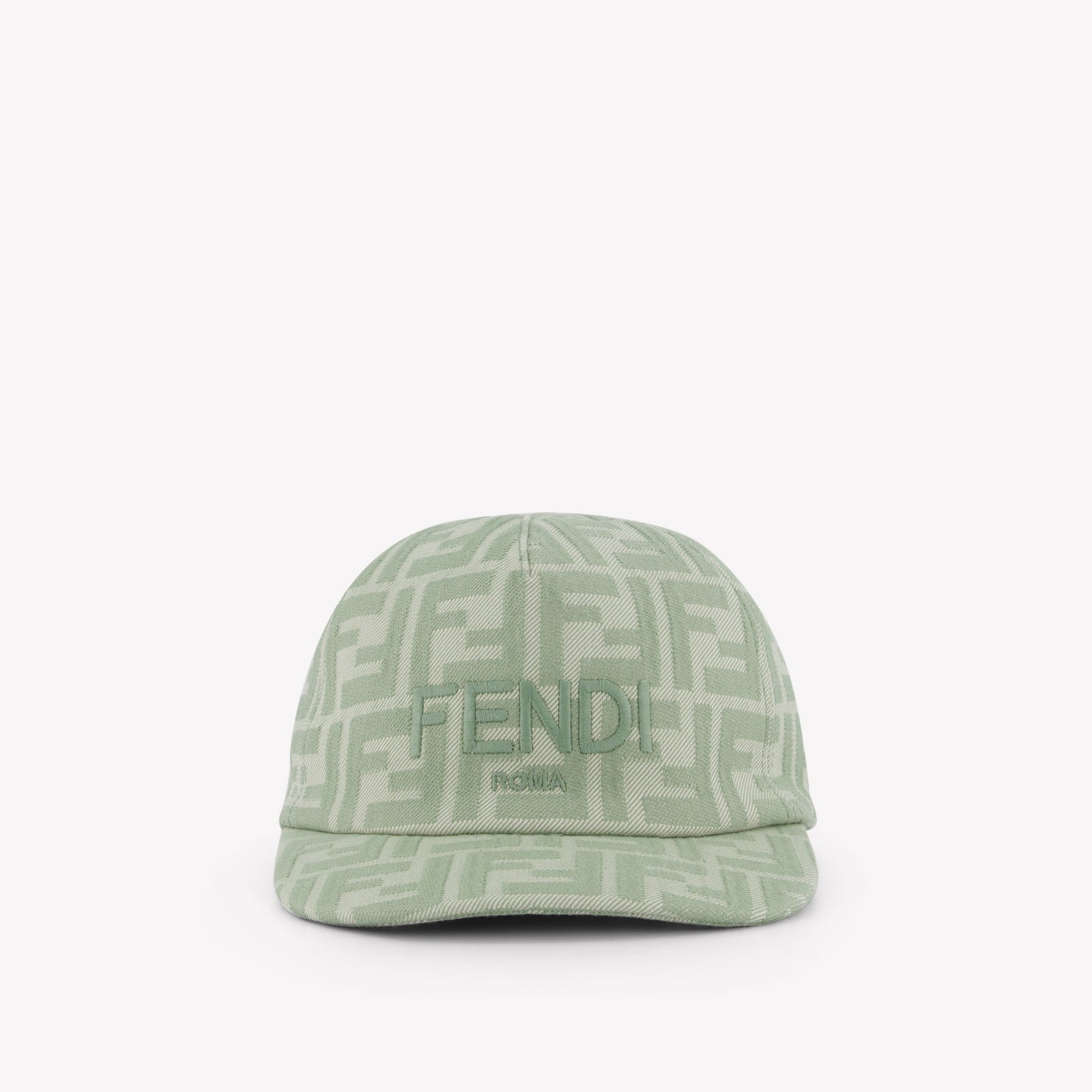 Fendi Kids Girls Cap In Light Green