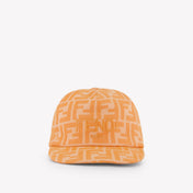 Fendi Kids Girls Cap In Salmon