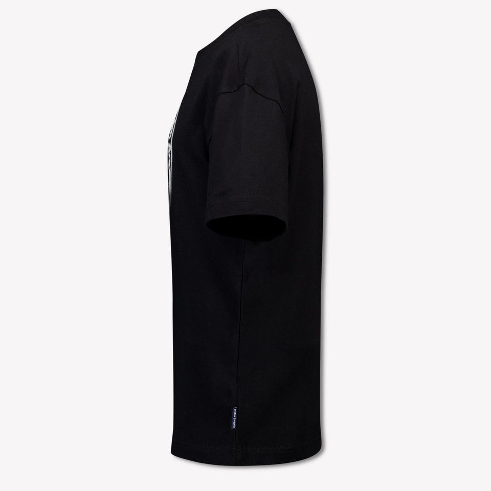 Palm Angels Kinder Jongens T-Shirt In Zwart