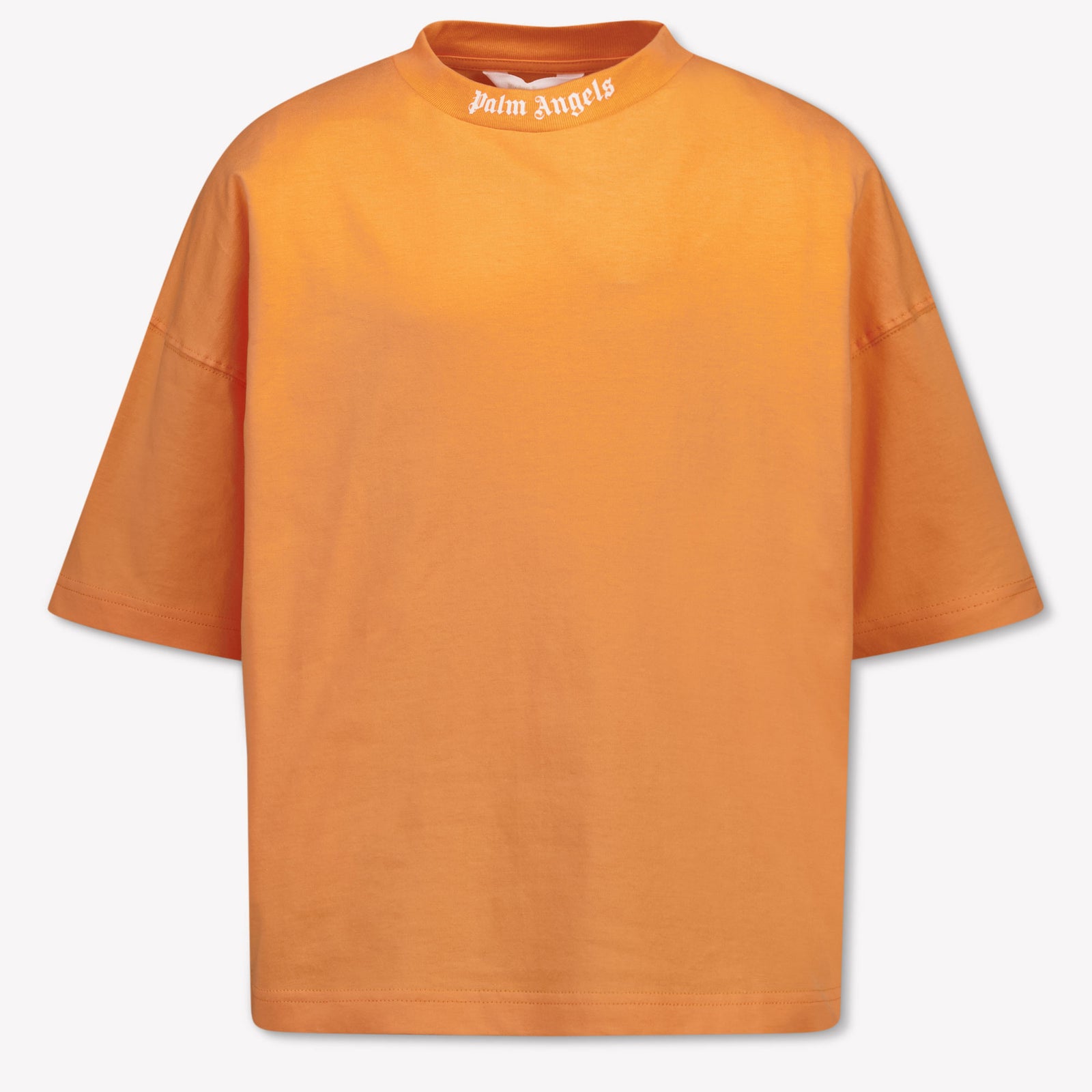 Palm Angels Kids Boys T-Shirt In Orange