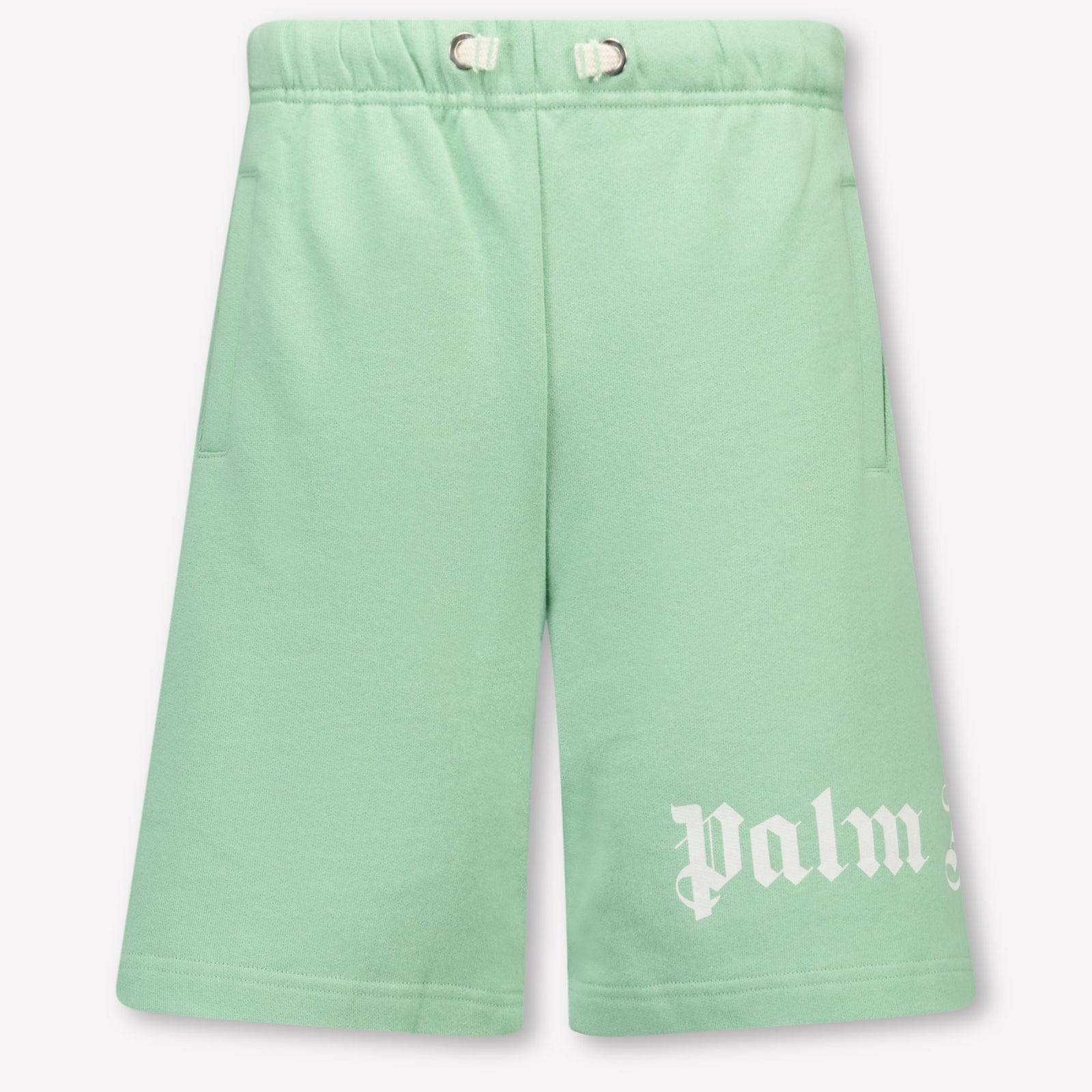 Palm Angels Kids Boys Shorts In Green