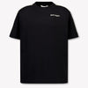 Palm Angels Kinder Jongens T-Shirt In Zwart