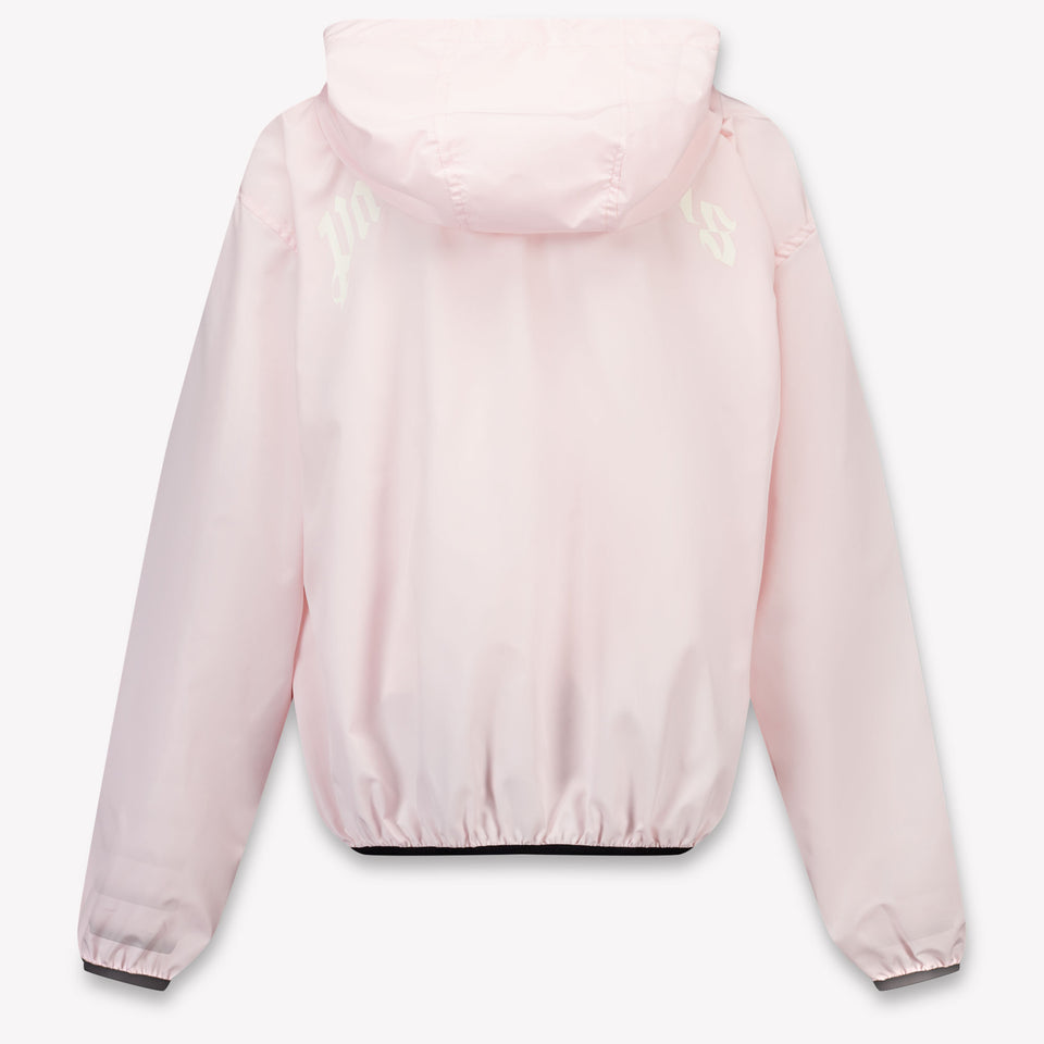 Palm Angels Kids Girls Summer jacket In Pink