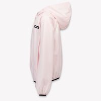 Palm Angels Kids Girls Summer jacket In Pink