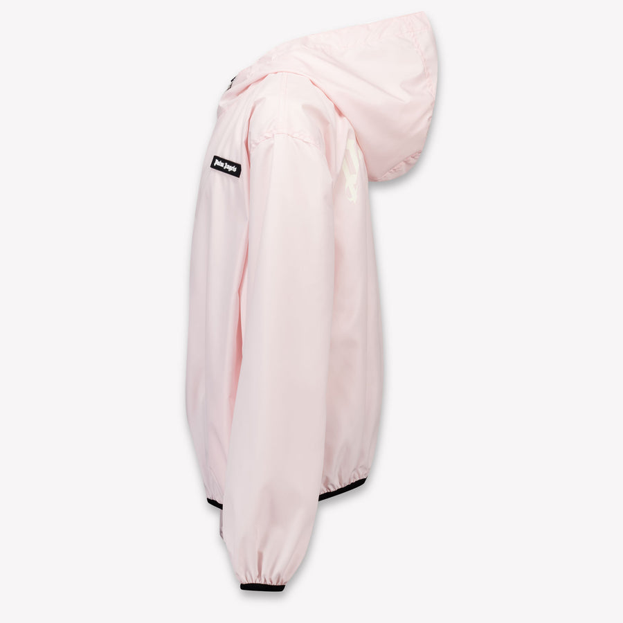 Palm Angels Kids Girls Summer jacket In Pink