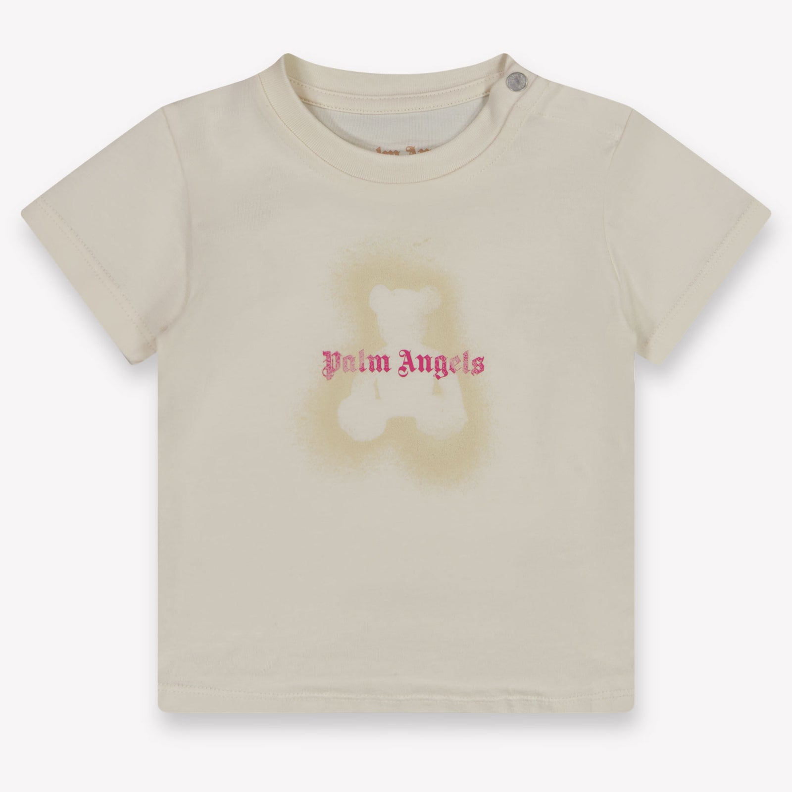 Palm Angels Baby Girls T-Shirt In OffWhite