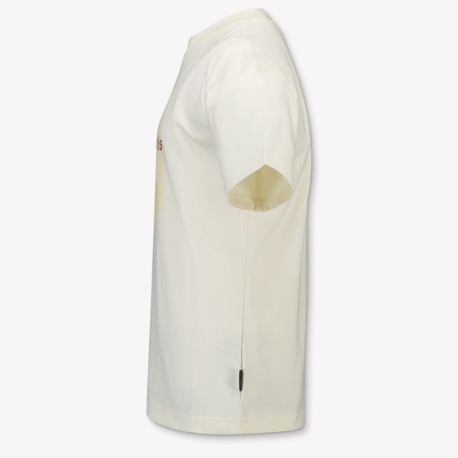 Palm Angels Kinder Meisjes T-Shirt In Off White