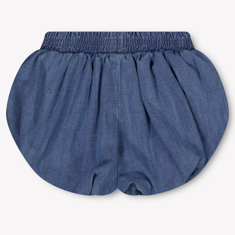 Palm Angels Baby Meisjes Shorts In Licht Blauw