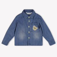 Palm Angels Baby Boys Blouse In Light Blue